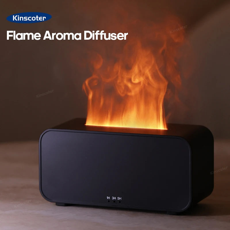 Flammen-Aroma Diffuser – Duft, Licht & Luftbefeuchtung